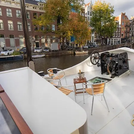 아파트 Canal On Houseboat 암스테르담