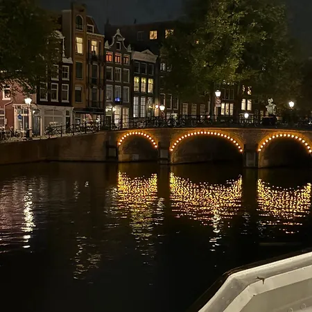 Canal On Houseboat Amsterdam