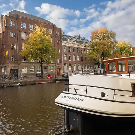 Canal On Houseboat Amsterdam