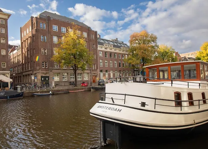 Canal On Houseboat Amsterdam