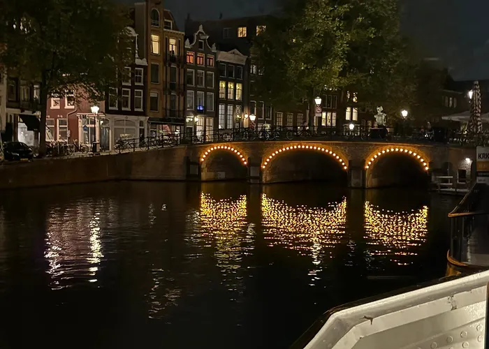 Canal On Houseboat Amsterdam